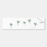 Palm Trees Bumper Sticker