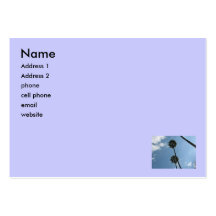 palm trees business card templates