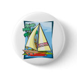 Palm Trees & Sailboat Buttons