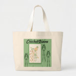 Palmiers et oiseau de CricketDiane Sac De Toile