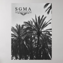 PALMS & TREES POSTER