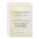 Palms Wedding Invitation