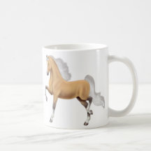 Palomino American Saddlebred Horse Mug