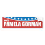 Pamela Gorman 2010 Bumper Stickers