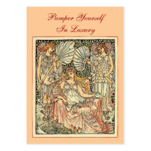 Pamper Yourself Luxury Business Card