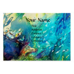 PAN AND DEER ,pearl paper Business Cards