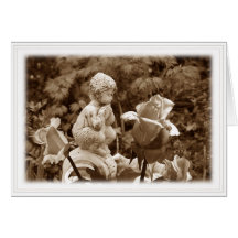 Pan Garden card (white border)