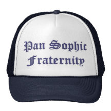 Pan Sophic Navy Trucker Hat