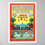 Panama - California Exposition in San Diego 1911 Print