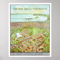 Panama - California Exposition in San Diego 1915 Posters