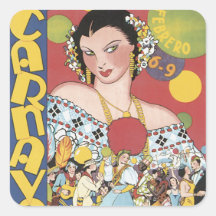 Panama Carnaval 1937 Sticker