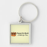 Panama City Beach Crab Keychain