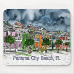 Panama City Beach Florida tropical art gifts Mousepads