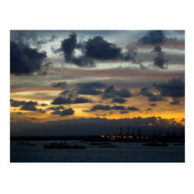 Panama Sunrise 1 Post Card