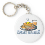 Pancake Bacon Juice Fundraiser Key Chain