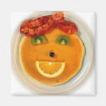 PANCAKE FACE DIETITIAN FRIDGE MAGNET