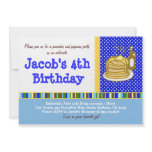 Pancakes and Pajamas Birthday Invitation