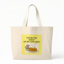 PANCAKES and syrup lovers Tote Bag