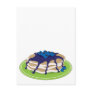 Pancakes Blueberry Postcard