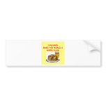 pancakes bumper stickers