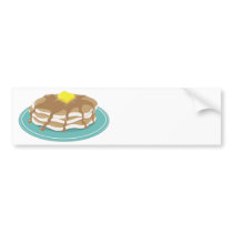Pancakes Bumper Sticker