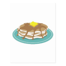 Pancakes Post Cards