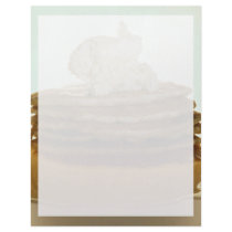 Pancakes with whipped butter letterhead