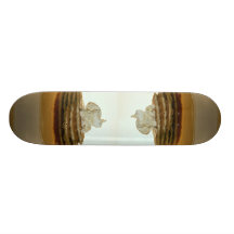 Pancakes with whipped butter skate decks