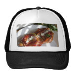 Pancetta And Basil Wrapped Chicken Mesh Hat