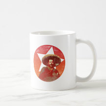 Pancho Villa Vintage Red Star Coffee Mug