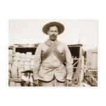 Pancho Villa with bandoliers Post Cards