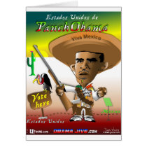 PanchObama Vote Here Card