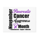 Pancreatic Cancer Awareness Month - Commemorate Post Card