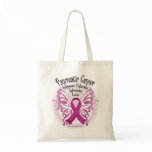 Pancreatic Cancer Butterfly 3 Tote Bags