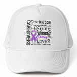 Pancreatic Cancer Caregivers Collage hats