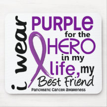 Pancreatic Cancer For My Hero My Best Friend 2 Mousepad