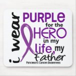 Pancreatic Cancer For My Hero My Father 2 Mouse Mat