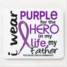 Pancreatic Cancer For My Hero My Father 2 Mousepad