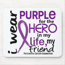 Pancreatic Cancer For My Hero My Friend 2 Mouse Pad