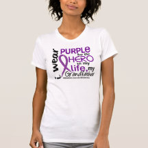 Pancreatic Cancer For My Hero My Grandfather 2 T Shirts