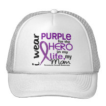 Pancreatic Cancer For My Hero My Mom 2 Trucker Hat
