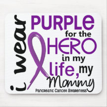Pancreatic Cancer For My Hero My Mommy 2 Mousepads