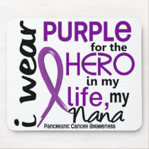 Pancreatic Cancer For My Hero My Nana 2 Mousepads