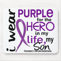 Pancreatic Cancer For My Hero My Son 2 Mousepad