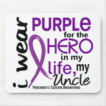 Pancreatic Cancer For My Hero My Uncle 2 Mousepads