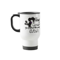 Pancreatic Cancer Hey You Picked The Wrong Bitch Coffee Mugs