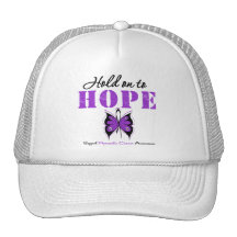 Pancreatic Cancer Hold On To Hope Trucker Hats