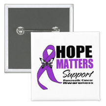 Pancreatic Cancer Hope Matters Pin