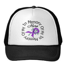 Pancreatic Cancer In Memory of My HERO Mesh Hat
