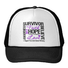 Pancreatic Cancer Survivors Motto Trucker Hats